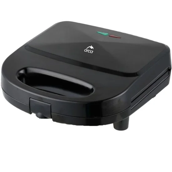 Orca 700W 2-Slice Sandwich Maker - Black